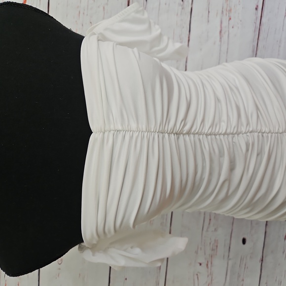 NWT Edikted Mini White Dress - Picture 13 of 16